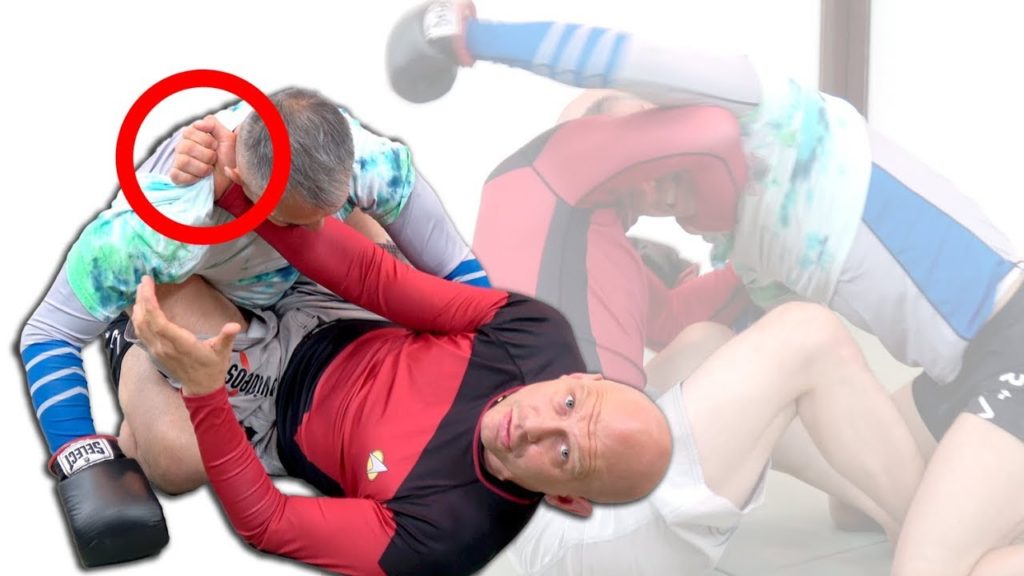 BJJ Punch Defense Using a T Shirt Grip