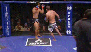 anthony pettis jumping cage kick