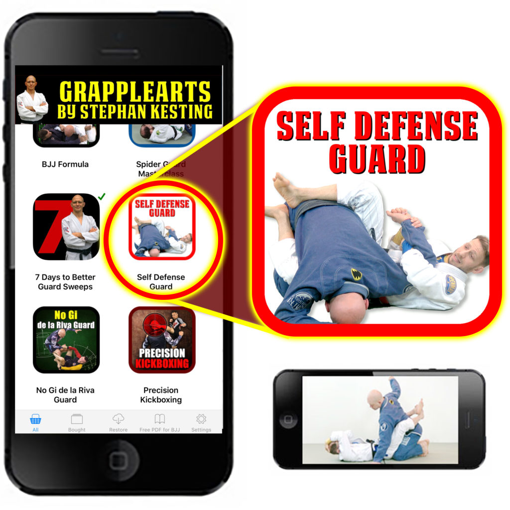 The Self Defense Guard in an iPhone