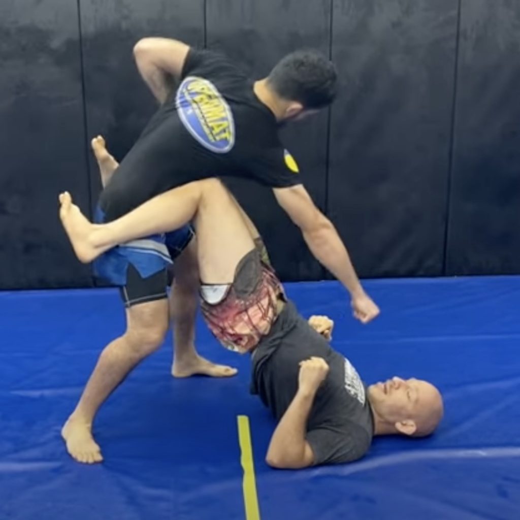 Ground and Pound Defense 2: Knees on Chest vs Standing Opponent