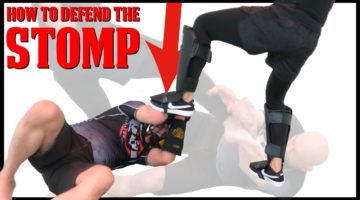 How to survive kicks and stomps on the ground